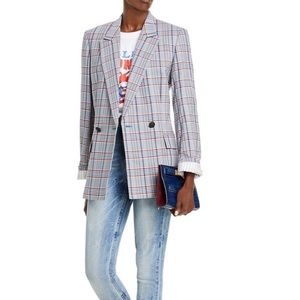 rag & bone plaid blazer size 00 NWOT